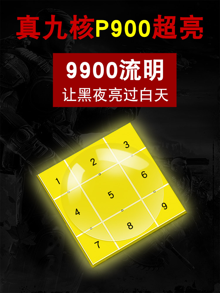 48锂电头灯强光充电超亮远射头戴式激光炮探照灯户外超12v疝气灯