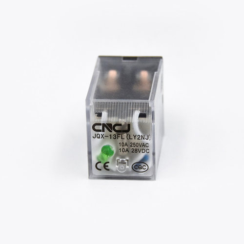 中间继电器原装正品JQX-13FL黑DC220V DC24V AC380 银点功率大12V - 图1