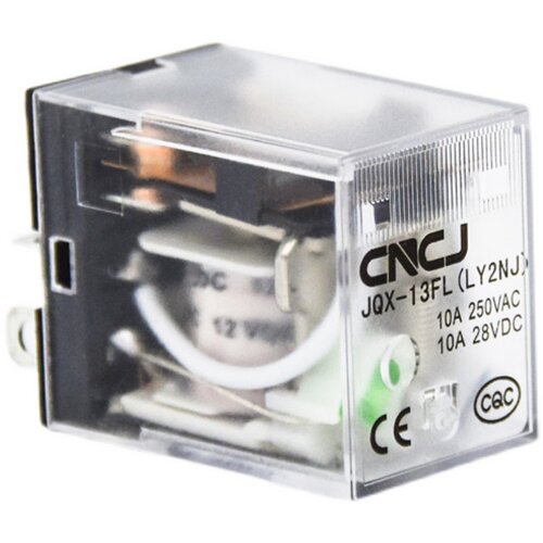 中间继电器原装正品JQX-13FL黑DC220V DC24V AC380 银点功率大12V - 图3