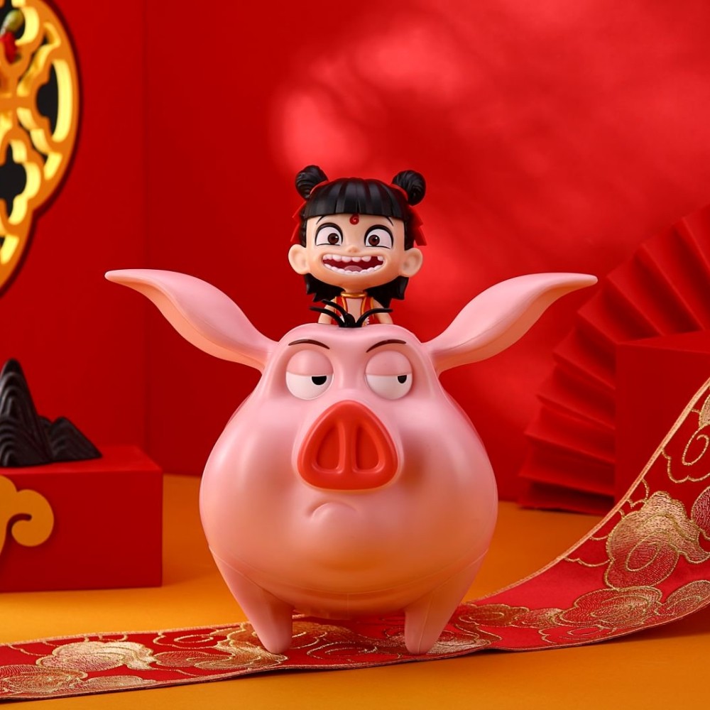 影城正版哪吒2魔童闹海周边水杯爆米花桶太乙真人敖丙玩偶杯挂件