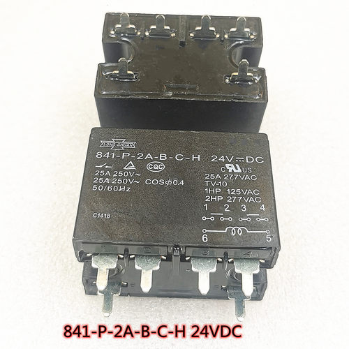 841-P-2A-C-H 24VDC 全新松川继电器 841-P-2A-F-S-H 24VDC - 图1