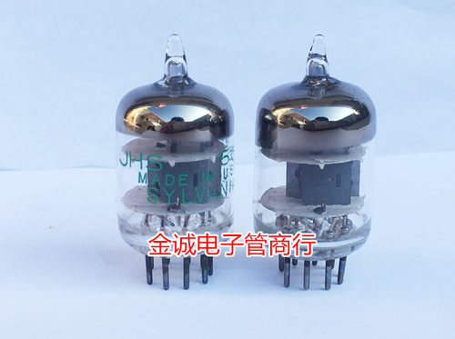 美国GE5670电子管直代 6N3 6H3n  2C51黑屏 圆环 提供配对 - 图1