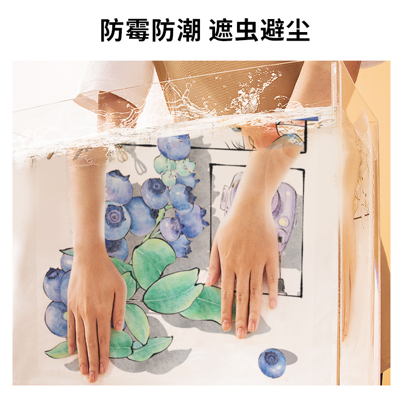 茶花真空压缩袋小号装衣服装衣物的专用抽蒸空袋压缩包装收纳袋子