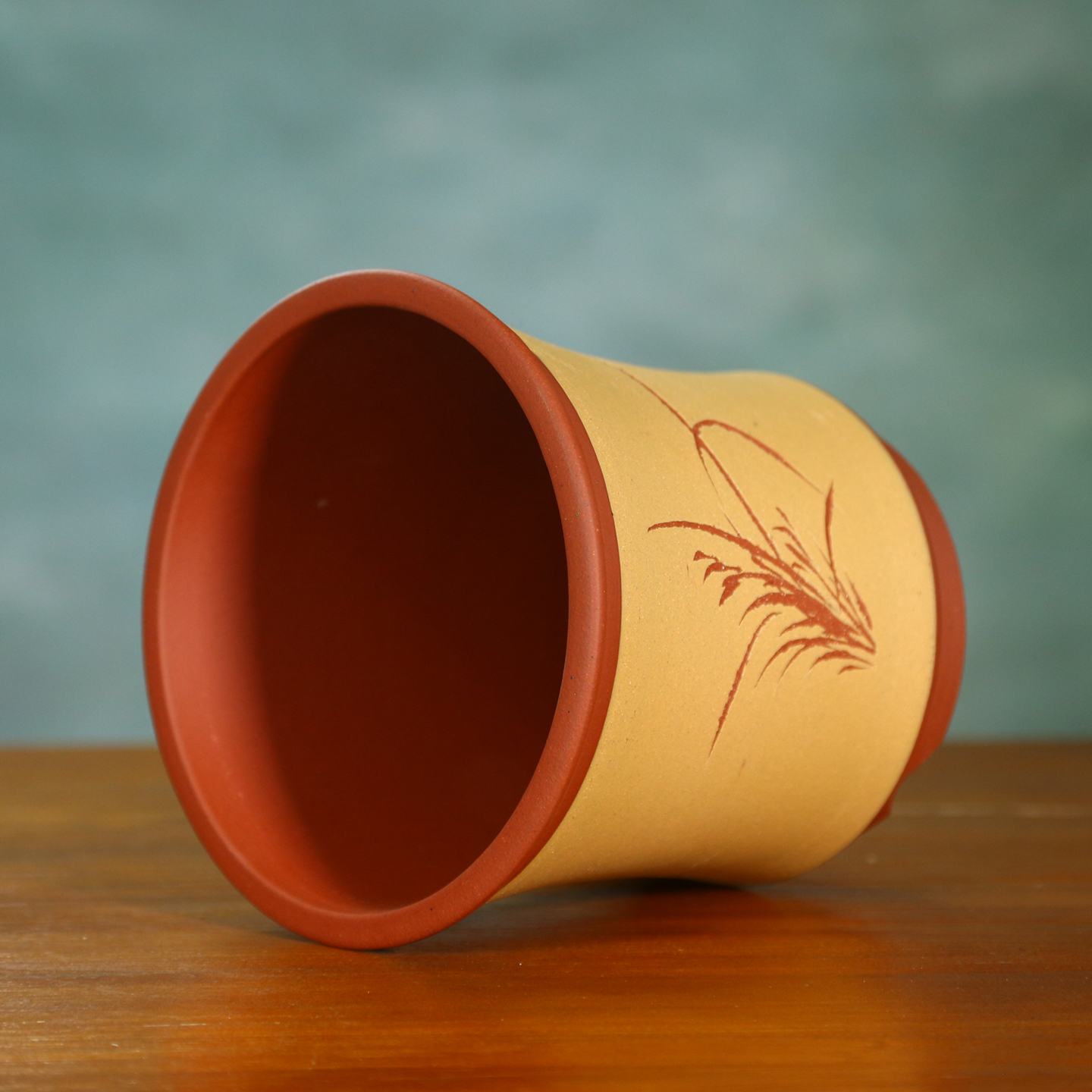 兰花盆 盆景盆 蕙兰盆君子兰盆大号绿植盆栽室内桌面紫砂兰花盆 - 图1