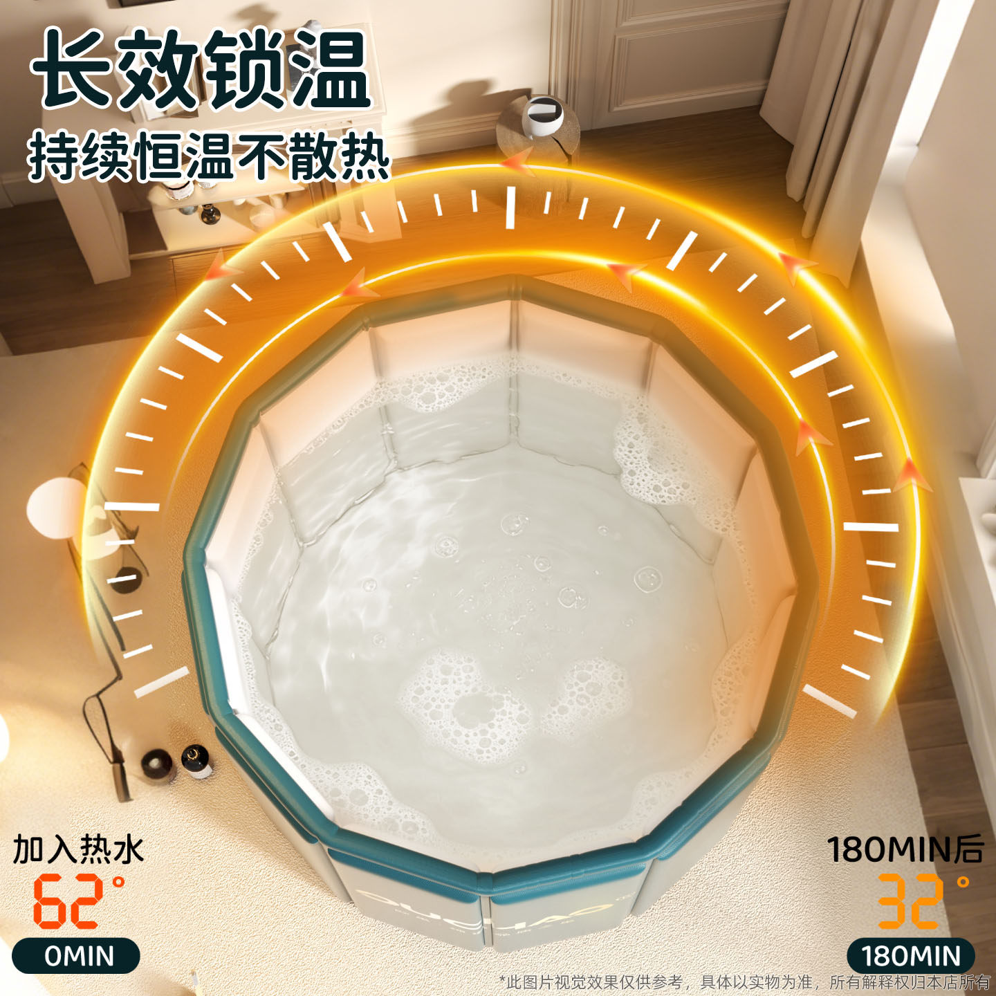 泡澡桶大人折叠家用超大号胖子专用成人洗澡沐浴桶缸儿童游泳桶,淘宝优惠券,粉丝福利购,淘宝优惠卷