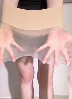 夏季薄款性感马油极光袜女油光亮面无缝大码连裤袜加肥加长不掉裆