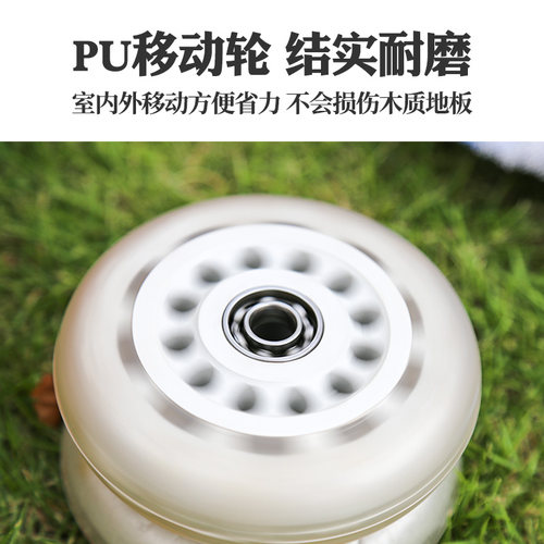 函翔羽毛球网便携式标准网带架子室外羽毛球柱户外移动羽毛球网架 - 图3