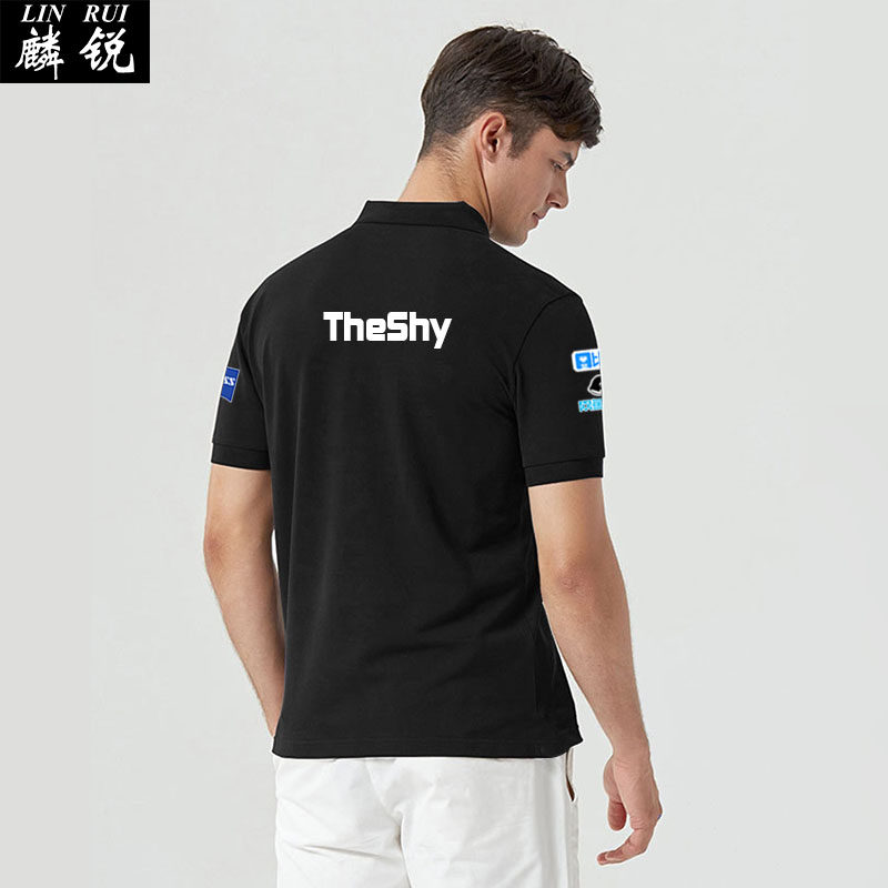 iG战队LPL联盟游戏队服TheShy同款短袖T恤男女POLO衫半截袖比赛服_虎窝淘