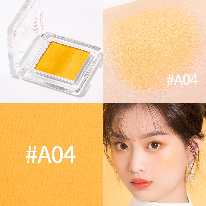 健美创研三佳专卖店健美创研单色腮红高光一体盘正品裸妆自然阴影三合一女胭脂晒红膏2