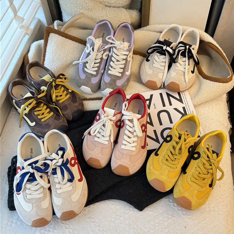 IG~明星同款内增高6CM学院风休闲运动德训鞋百搭拼色阿甘鞋757-66,淘宝优惠券,粉丝福利购,淘宝优惠卷