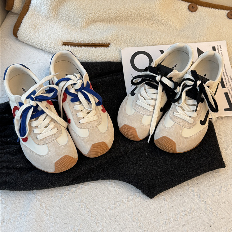 IG~明星同款内增高6CM学院风休闲运动德训鞋百搭拼色阿甘鞋757-66,淘宝优惠券,粉丝福利购,淘宝优惠卷