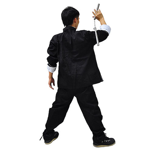 棉质太极服装李小龙咏春拳唐装叶问功夫装道服衣服男中山装练功服 - 图1