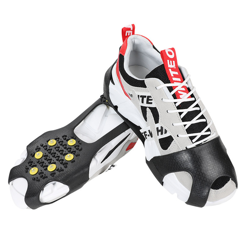 户外冰爪防滑鞋套雪地爪攀岩徒步冰面防滑鞋钉链简易冰抓登山装备,淘宝优惠券,粉丝福利购,淘宝优惠卷