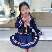 jk autumn kits for girls autumn clothing 2023 new childrens skirts fall Lido dress Academy windy plexeys dresses