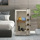 Thượng Hải Angong an toàn nhà nhỏ vô hình chống trộm chứng nhận 3C 45 cm / 60 cm / 70cm / 80cm mật khẩu vân tay an toàn giường văn phòng - Két an toàn