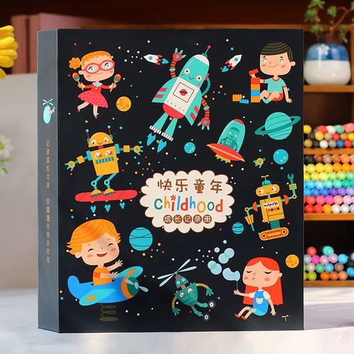 Книга роста для детского сада, сумка для файлов, шаблон, фотоальбом для школьников, отрывной лист