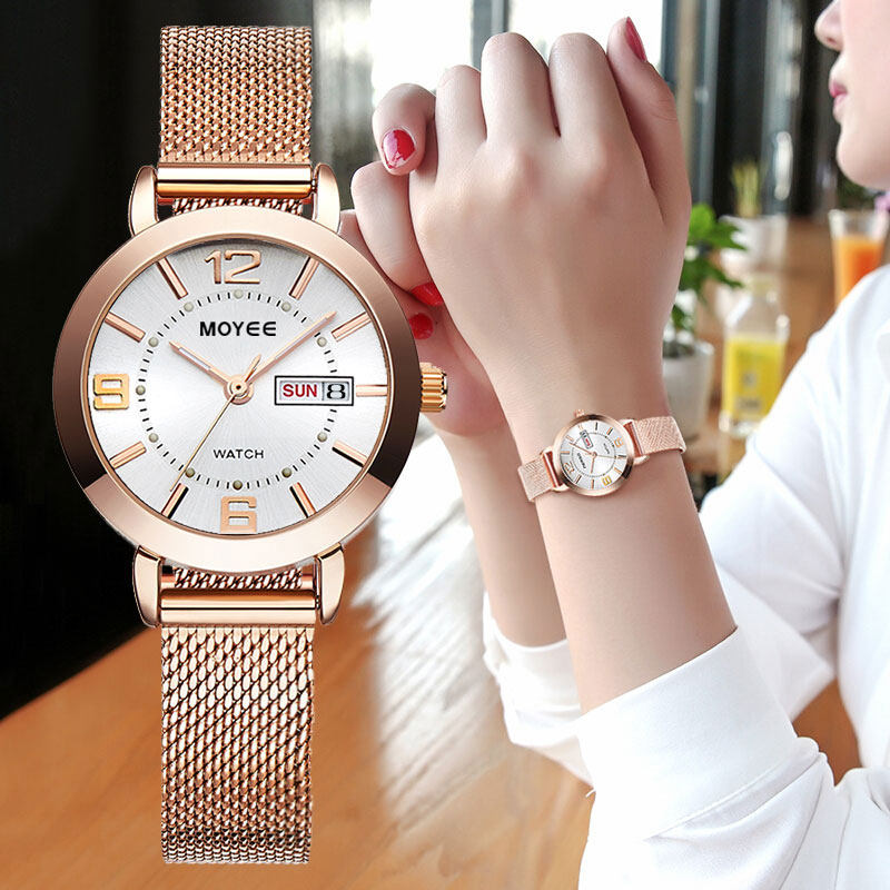 正品牌女士学生韩版防水潮流机械表 moyee摩尔国产腕表