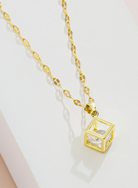 韩版钛钢魔方情人节礼物送女友