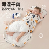 Детский хлопковый спальный мешок, универсальное детское одеяло на четыре сезона для новорожденных, осенний, поддерживает постоянную температуру