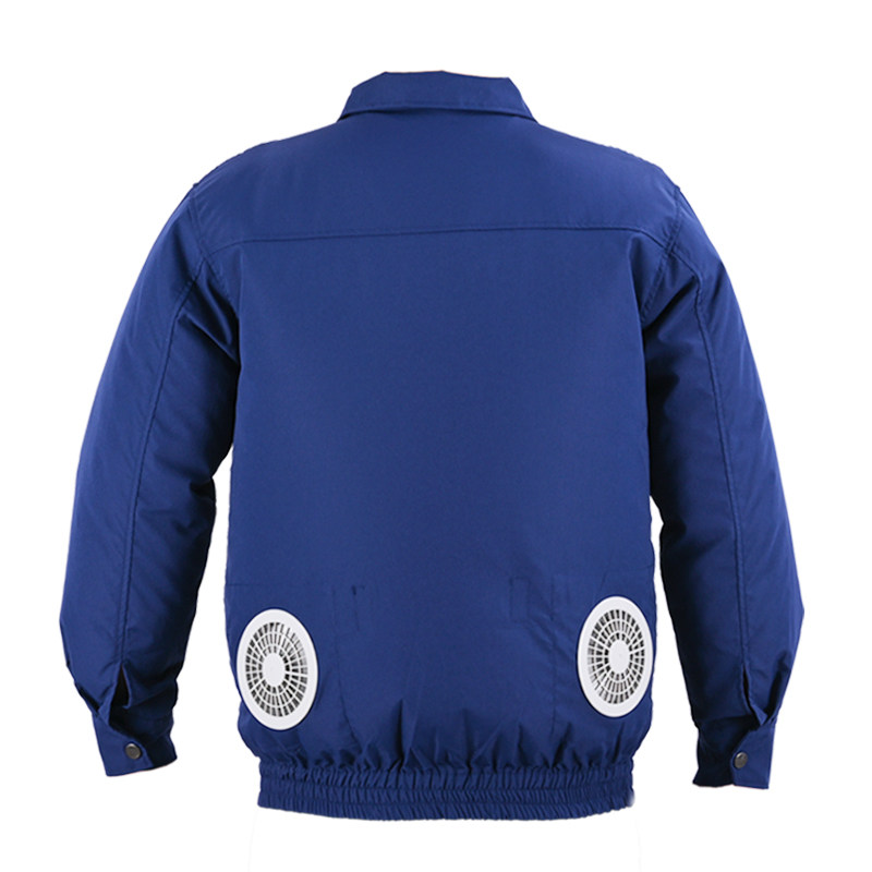 带风扇降温空调服男制冷充电劳保服 淇薇浪工装制服