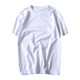Ranpo Heavyweight Pure Cotton Solid Color Short Sleeve T-Shirt Men's