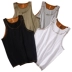 Tide thương hiệu vest mùa hè nam cotton Hàn Quốc cá tính áo nỉ lỏng xu hướng giới trẻ thể thao không tay áo thun - Áo vest cotton Áo vest cotton