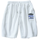 Летние шорты, трендовые брендовые спортивные штаны, на шнурках, свободный крой