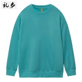 Хлопковый демисезонный свитшот, тонкая базовая белая толстовка, в американском стиле, большой размер