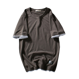 港风潮牌宽松纯棉短袖t恤
