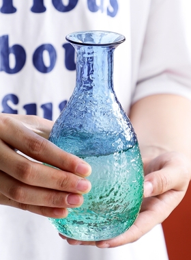 创意复古玻璃小花瓶装饰摆件