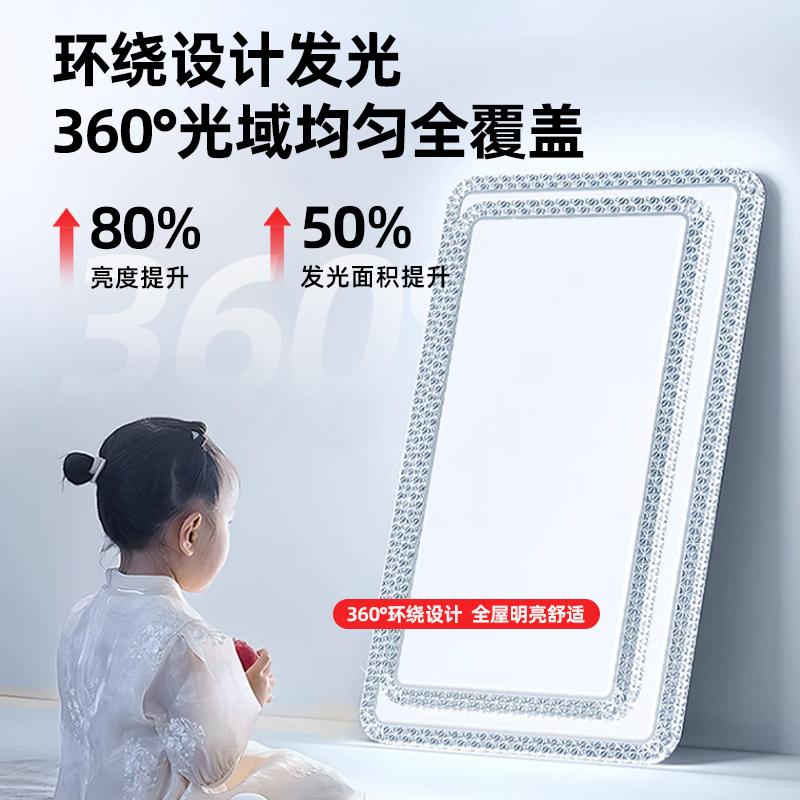 Package installation and disassembly of old super bright bedroom lamps