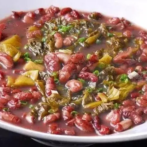云南特产德和红腰豆酸腌菜组合速食下饭菜半成品即食煮粥粉红扁豆 - 图2