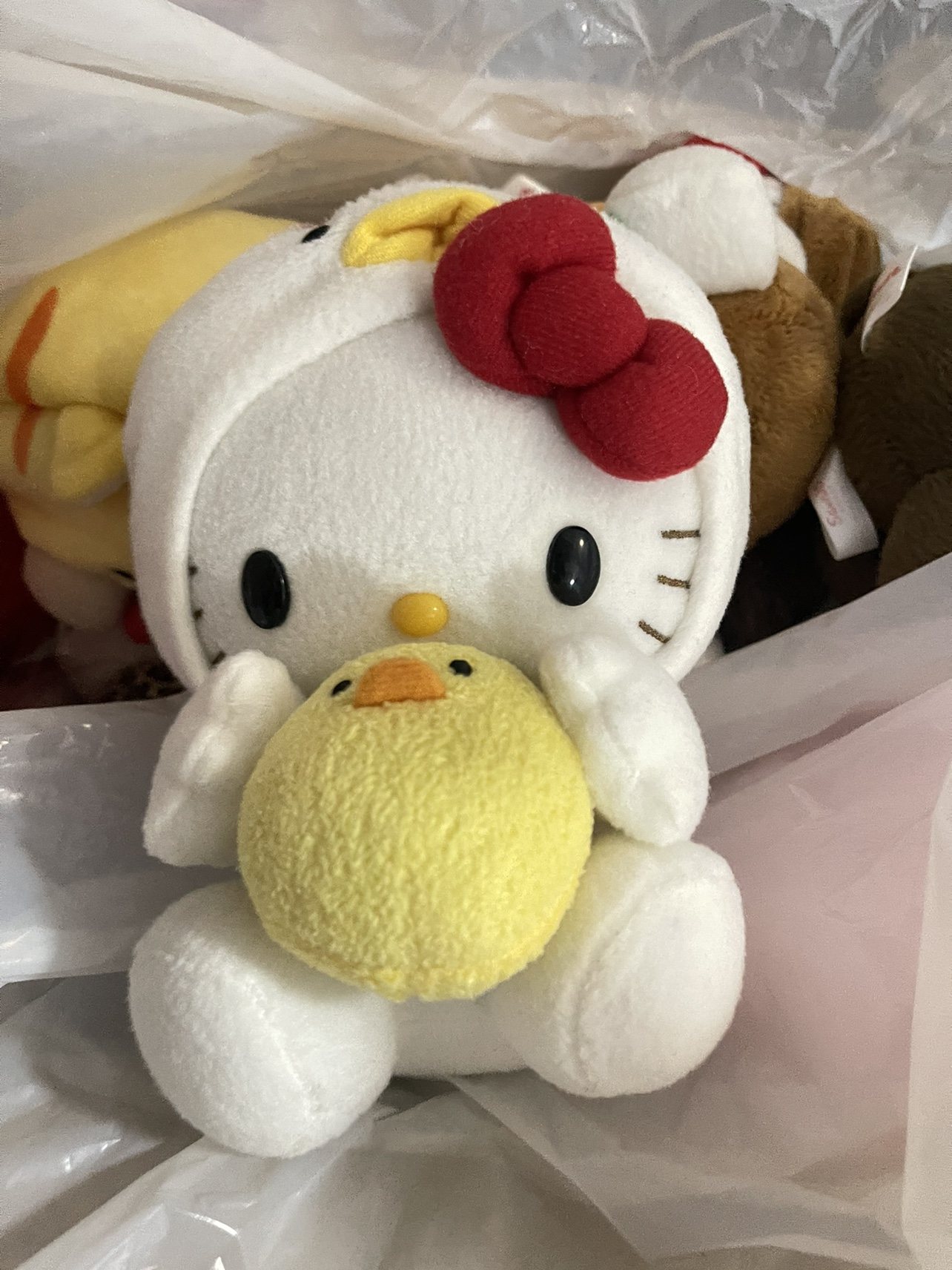 hellokitty中古公仔玩偶十二生肖龙蛇马牛兔猪狗中号正品娃娃 - 图2