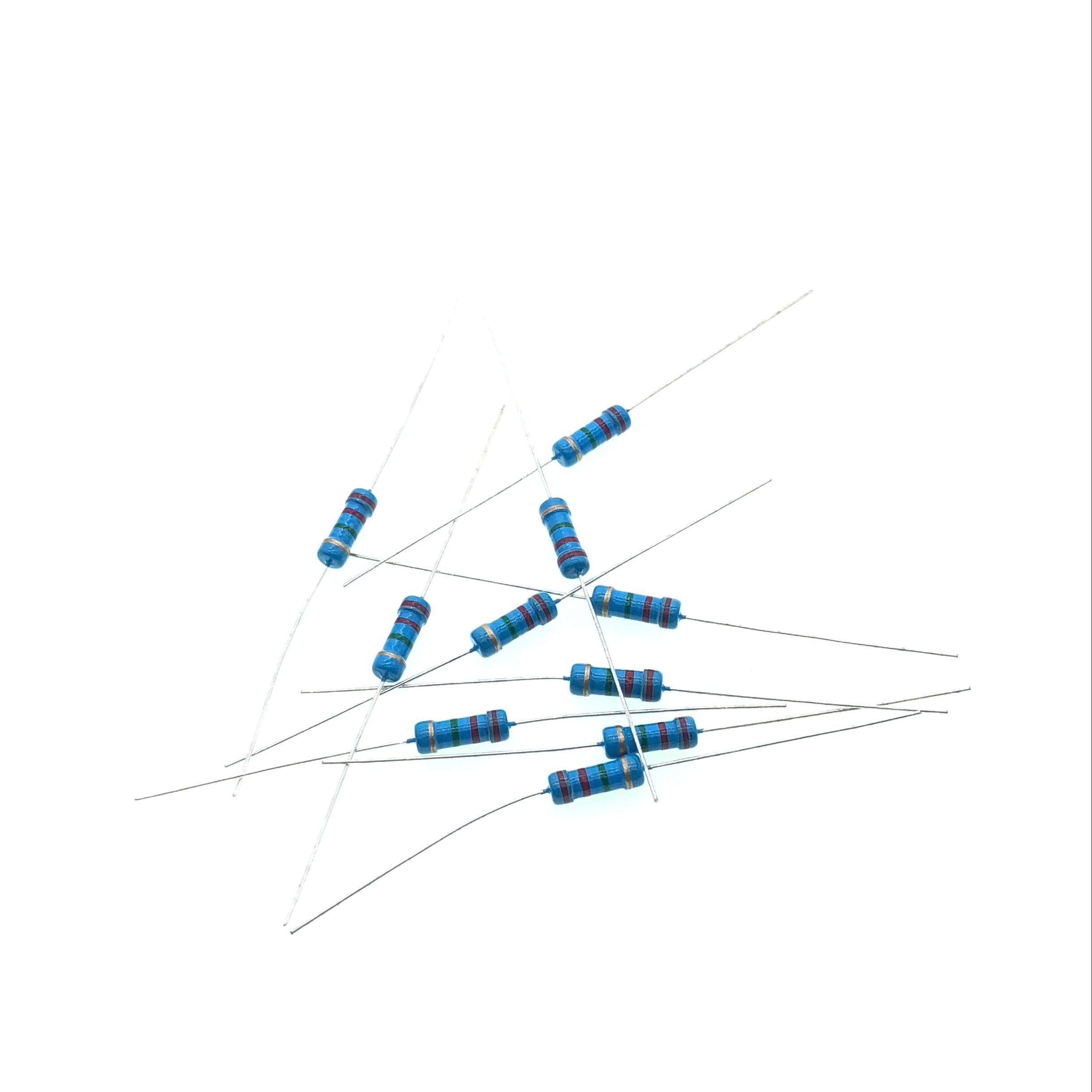 5w四色环直插电阻器 51Ω 51欧姆
