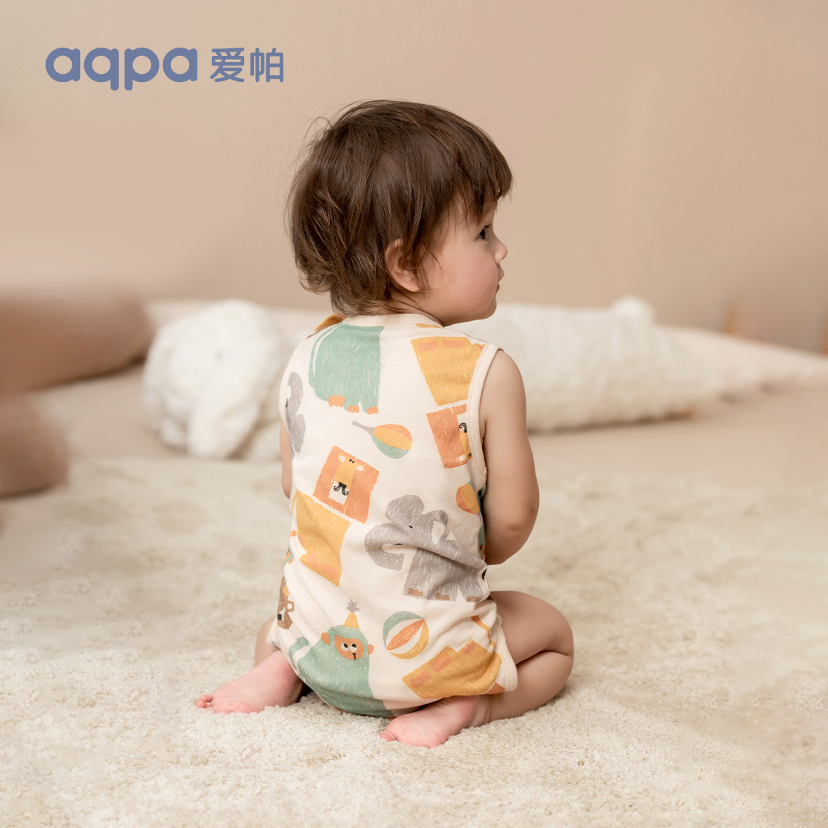 aqpa夏季新款薄款连体衣