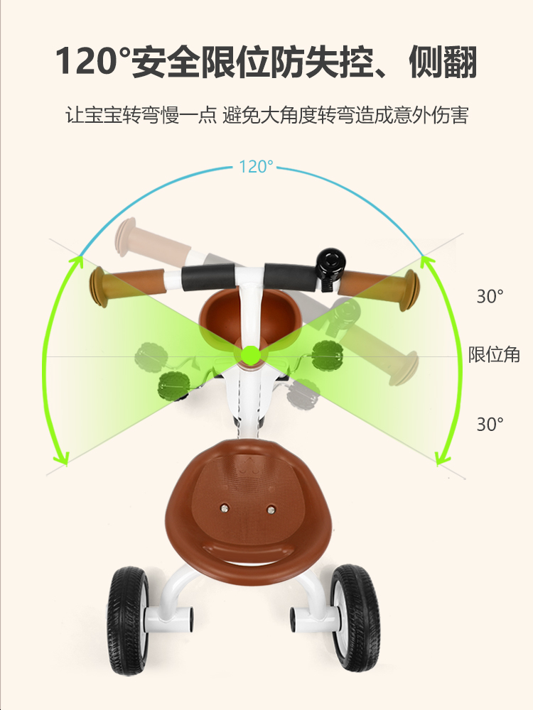  童任母婴三轮车