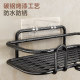 Bathroom triangular shelf without punching wall-mounted