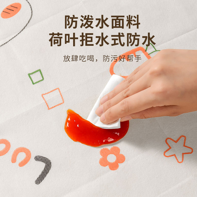 Disposable apron non-woven oil-proof and waterproof straps