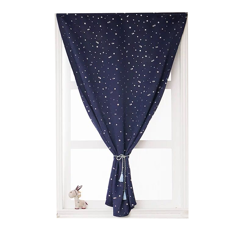 出租房宿舍免打孔安装成品窗帘简易自粘魔术贴门帘客厅阳台遮光布,淘宝优惠券,粉丝福利购,淘宝优惠卷