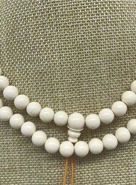 diy猛犸象牙配饰项坠民族风佛珠