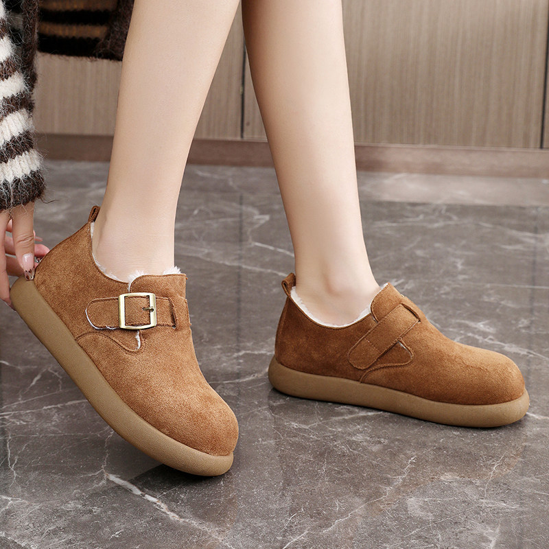 全包加绒小土豆勃肯鞋女2025新款冬季一脚蹬懒人豆豆棉鞋,淘宝优惠券,粉丝福利购,淘宝优惠卷