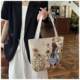 Ethnic style double-sided embroidered handbag