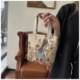 Ethnic style double-sided embroidered handbag