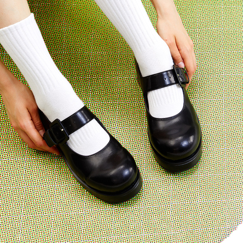 【新品】littlegood少女玛丽珍鞋女2025新款米奇大头百搭小皮鞋,淘宝优惠券,粉丝福利购,淘宝优惠卷