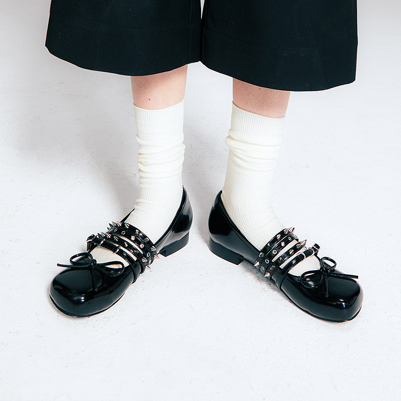 【新品】littlegood日系玛丽珍鞋女2024新款小众设计平底百搭单鞋