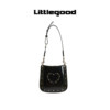Littlegood niche love rivet crossbody shoulder bag women 2026 autumn new style