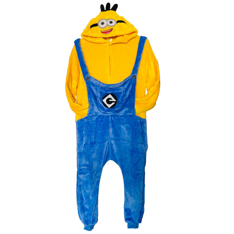 卡通动物连体恐龙秋冬季法兰绒睡衣 洛诗芬睡衣/家居服套装