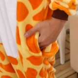 Демисезонная фланелевая мультяшная пижама, лонгслив, костюм