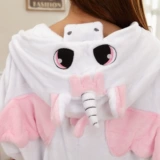 洛诗芬 Фланелевая зимняя мультяшная пижама для влюбленных, боди