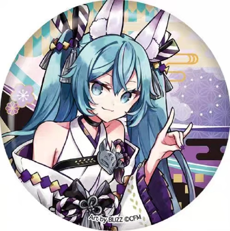 现货 Twincre 初音未来百鬼夜行大吧唧徽章立牌官方日版周边谷子 - 图1